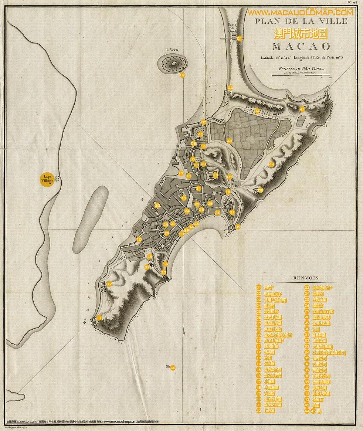 tua Macau peta