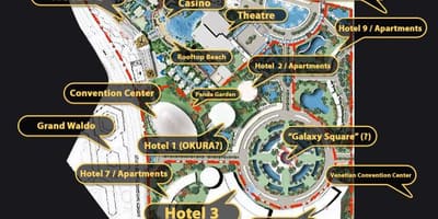 Galaxy Macau peta lantai