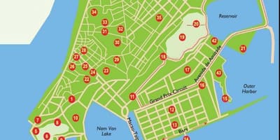 Macau-tempat wisata peta