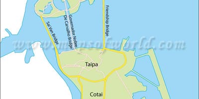 Macau peninsula peta