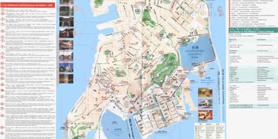 Macau transportasi bus umum rute peta